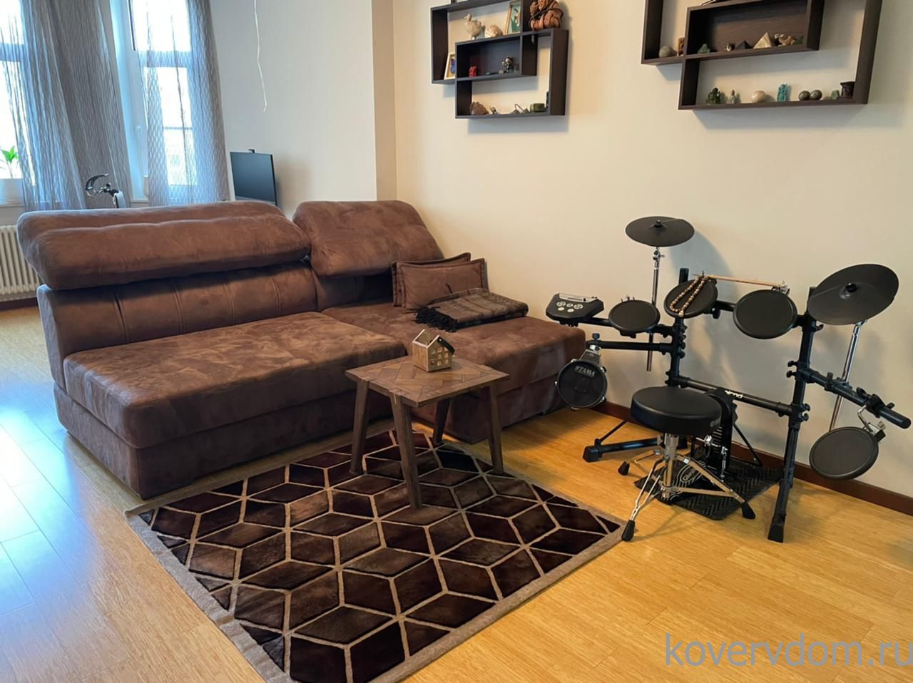 Ковер из натуральной овчины мутон ANKARA MUTON K1 AST12